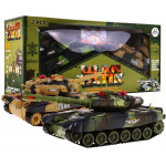 Set 2 ks - RC Tank na diaľkové ovládanie